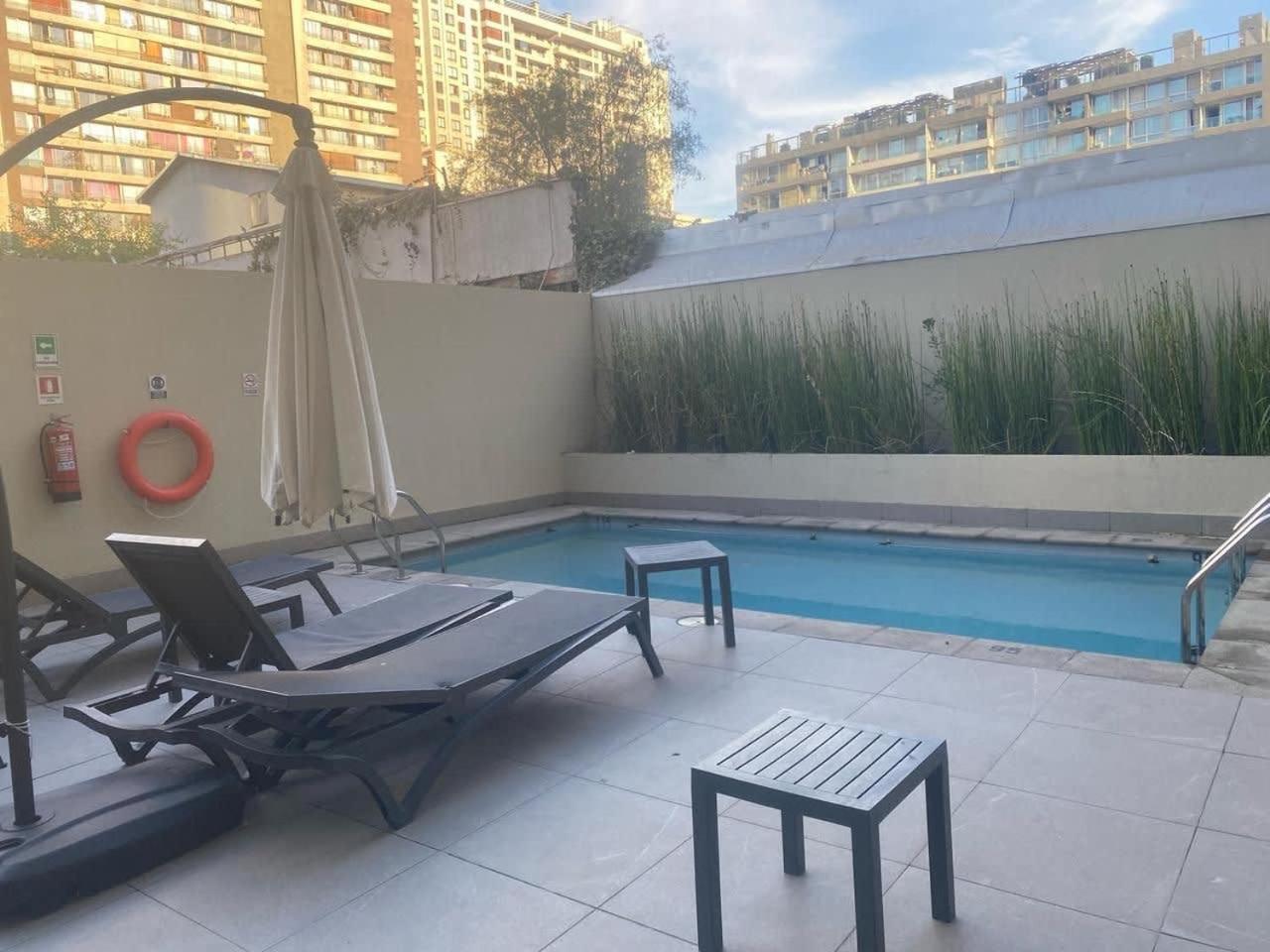 Hom I Depto 1d1b 2pax Top1 En Santa Isabel Stgo Apartamento